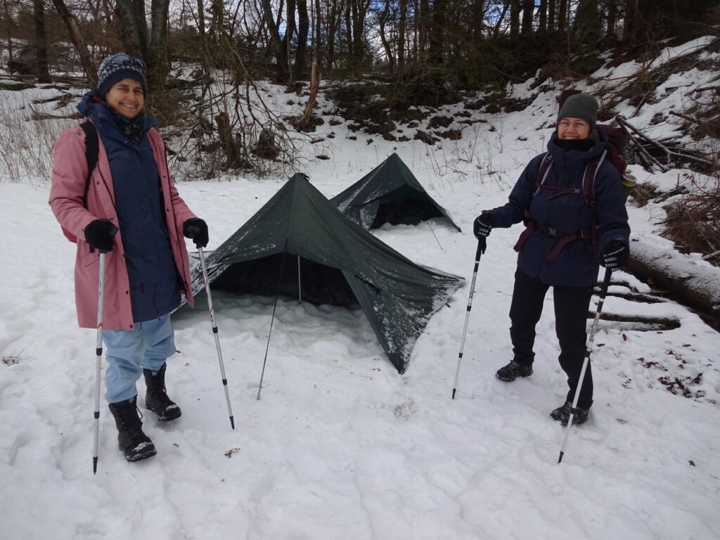 Cursus winterkamperen in het Harzgebergte met Northern Pioneers