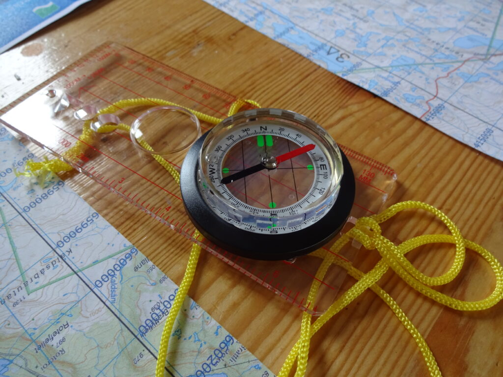 Workshop winternavigatie met kaart, kompas en gps van Northern Pioneers