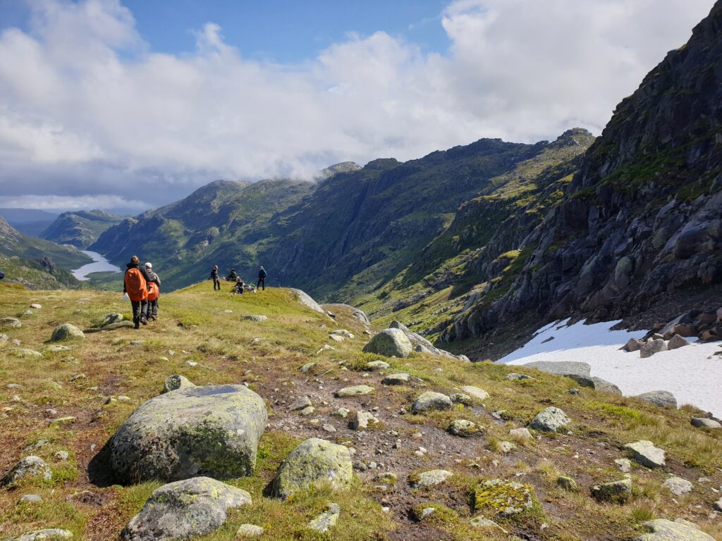 Je leert navigeren voor bergen, wildernis, hoogvlakte en bossen