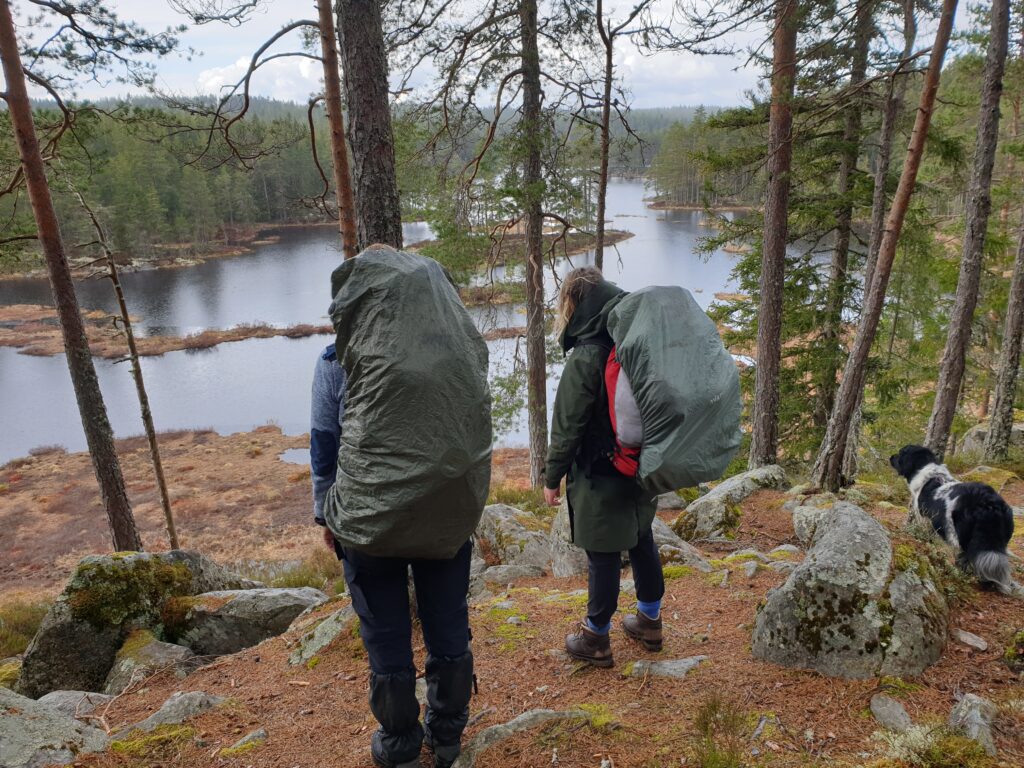 Rugzaktrektocht in Zweden met Northern Pioneers