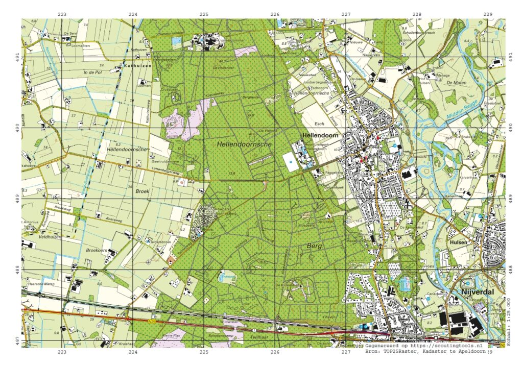 Kaartlezen is een nuttige vaardigheid