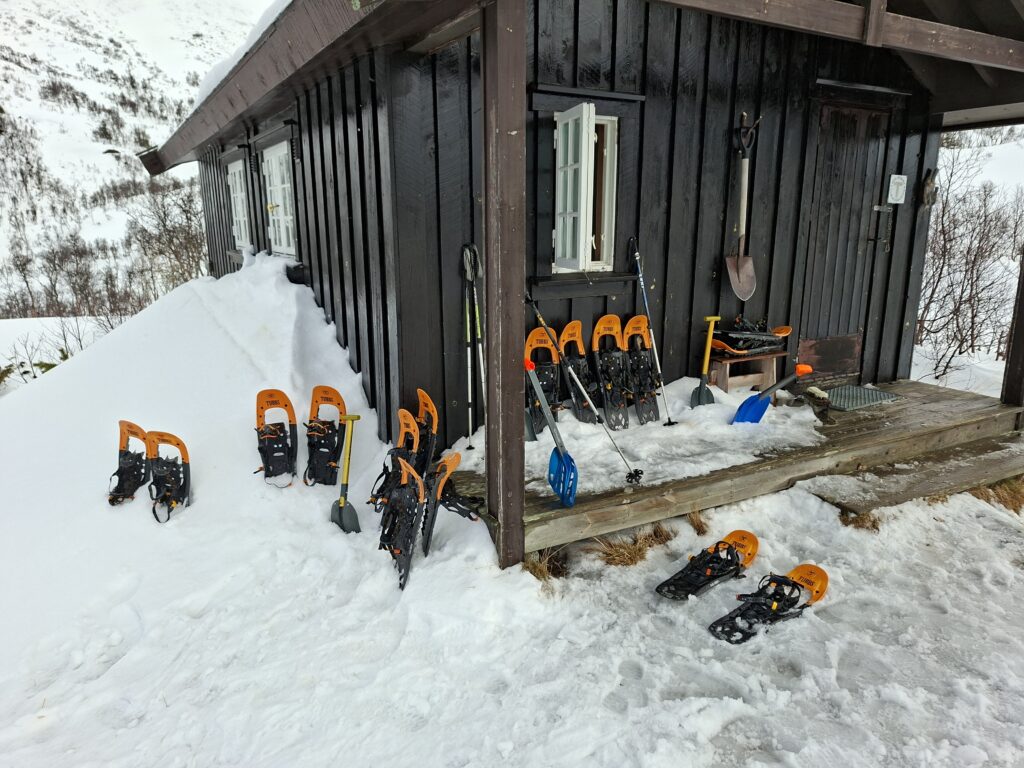 Cursusruimte training wintersurvival Noorwegen