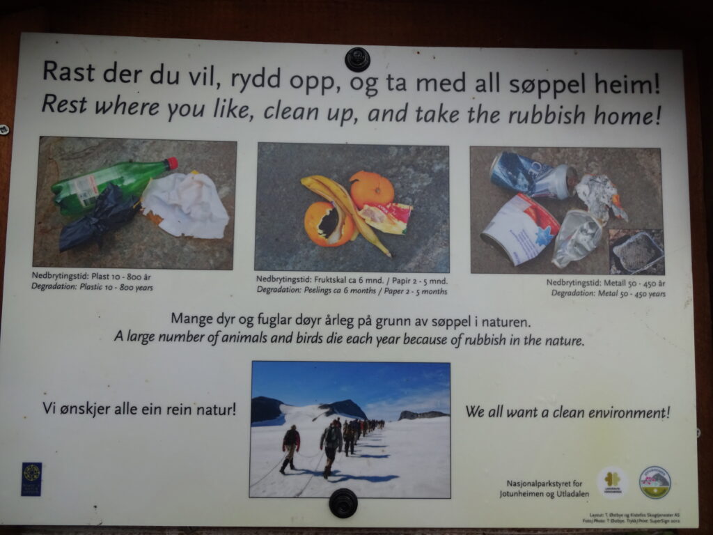 Allemansrecht hoe lang duurt het voor afval in de natuur is vergaan