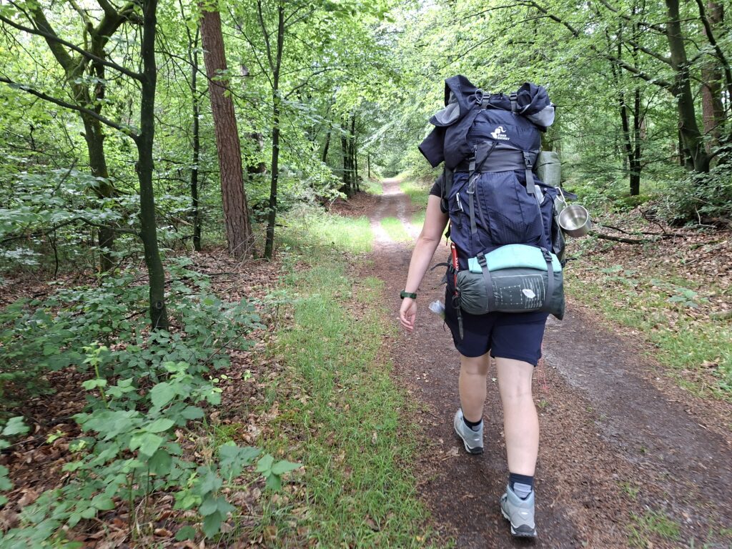 Trainen voor een trektocht